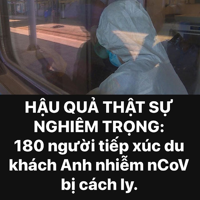 180 người tiếp xúc với du khách Anh dương tính Covid-19