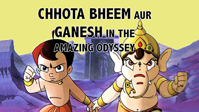 Chhota Bheem Aur Ganesh in The Amazing Odyssey in Tamil Telugu Hindi English