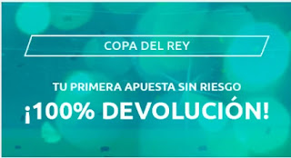 Mondobets Primera apuesta sin riesgo Copa Rey hasta 4-2-2021 Mondobets Primera apuesta sin riesgo Copa Rey hasta 4-2-2021