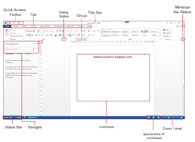 microsoft word 2013 assignments for students