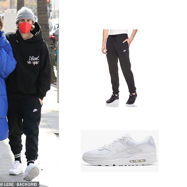 justin bieber nike air max