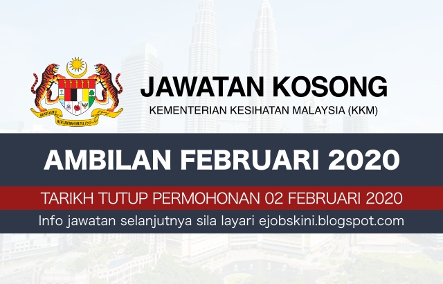 Kosong kkm jawatan Jawatan Kosong