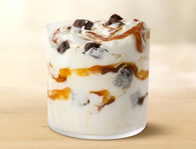 New Caramel Brownie McFlurry Coming to McDonald's Starting