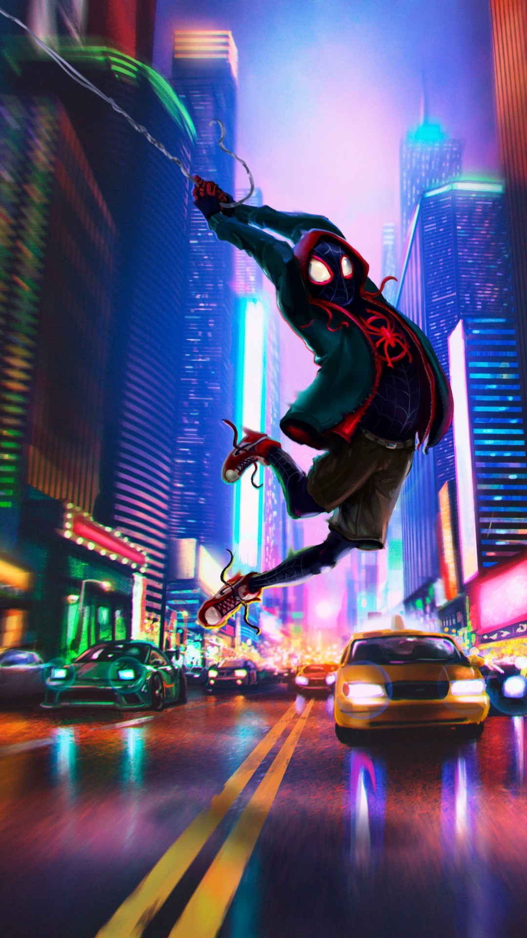 spider man into the spider verse wallpaper chrombook