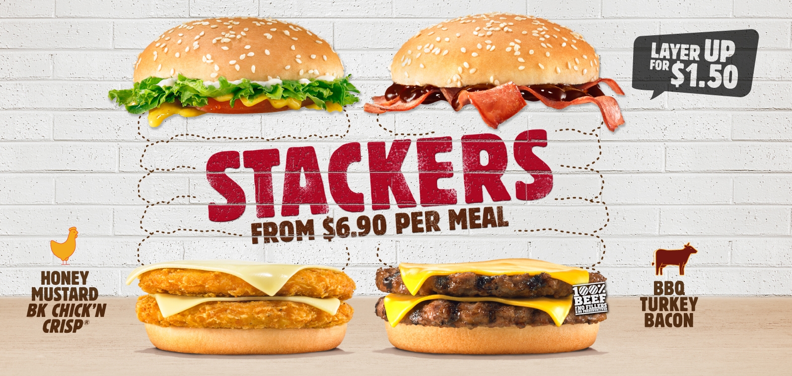 The BURGER KING Stacker burger Returns!
