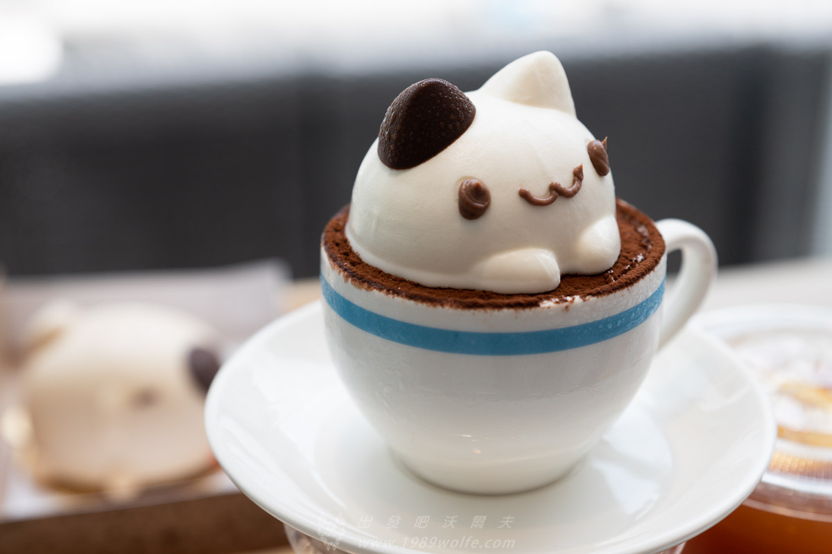 奶泡貓咖啡 台中最療癒可愛的咖啡館
