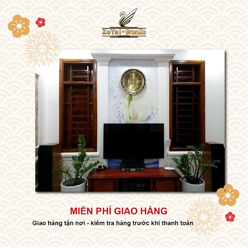 [A117] Địa chỉ mua tranh đồng treo tường chất lượng nhất