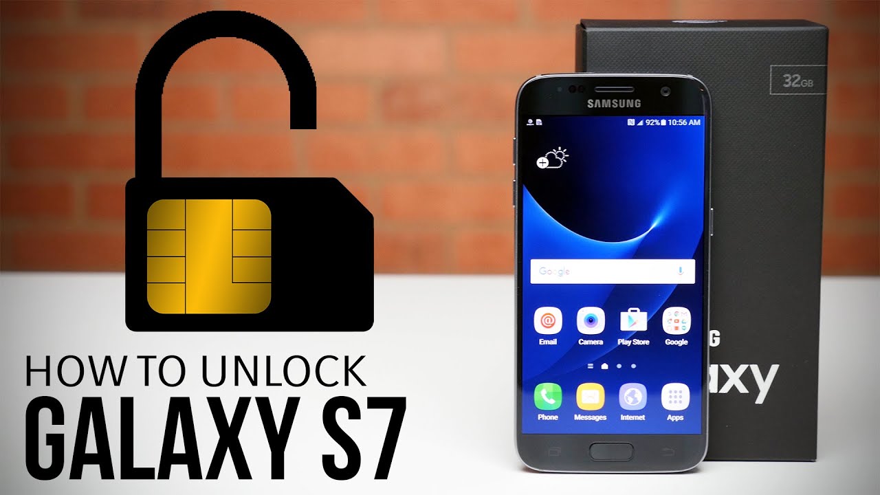 Unlock Samsung S7 free G935T no need any box or money, files 2019