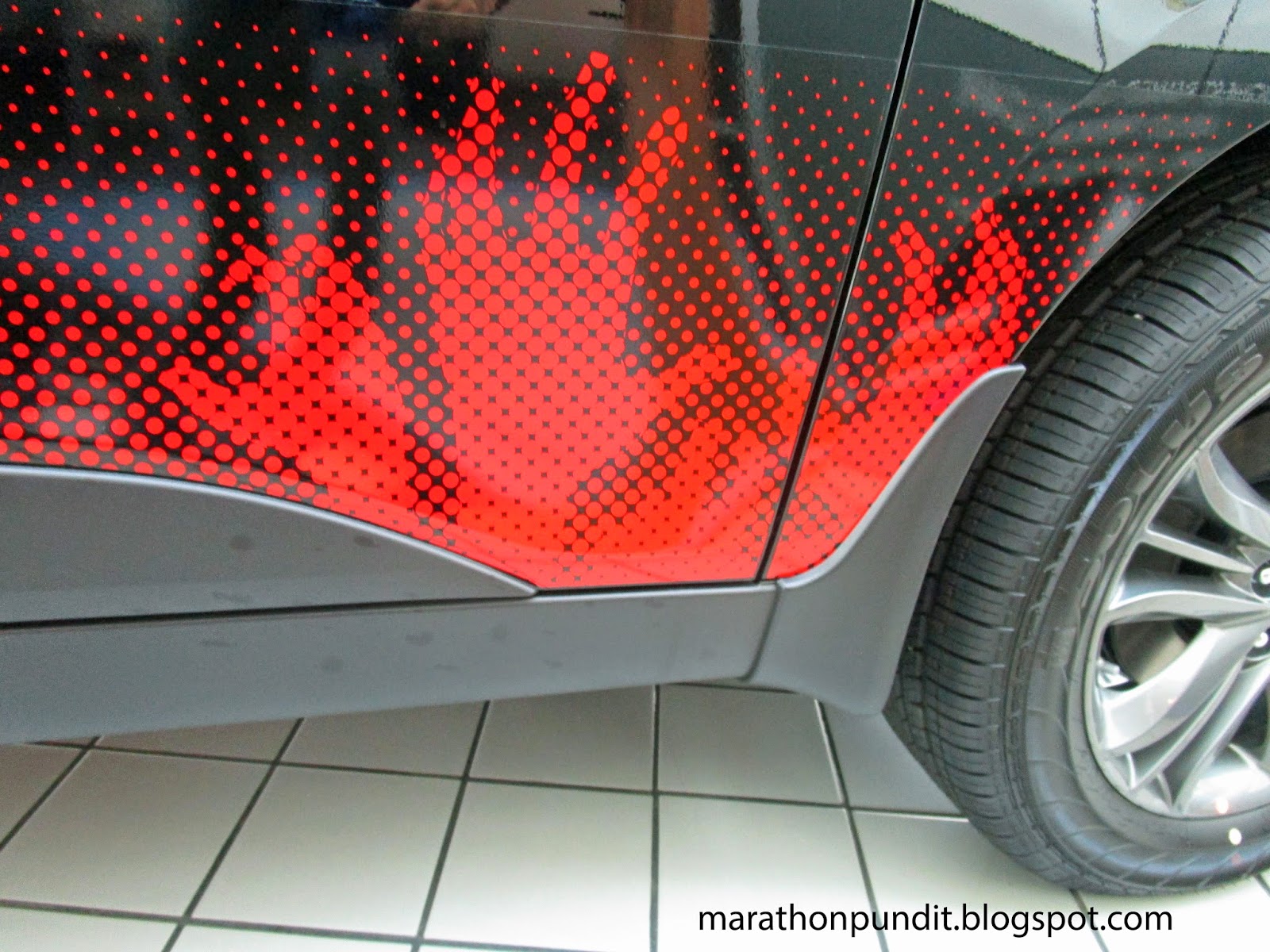 Marathon Pundit: (Photos) 2014 Hyundai Tucson: The Walking Dead Special