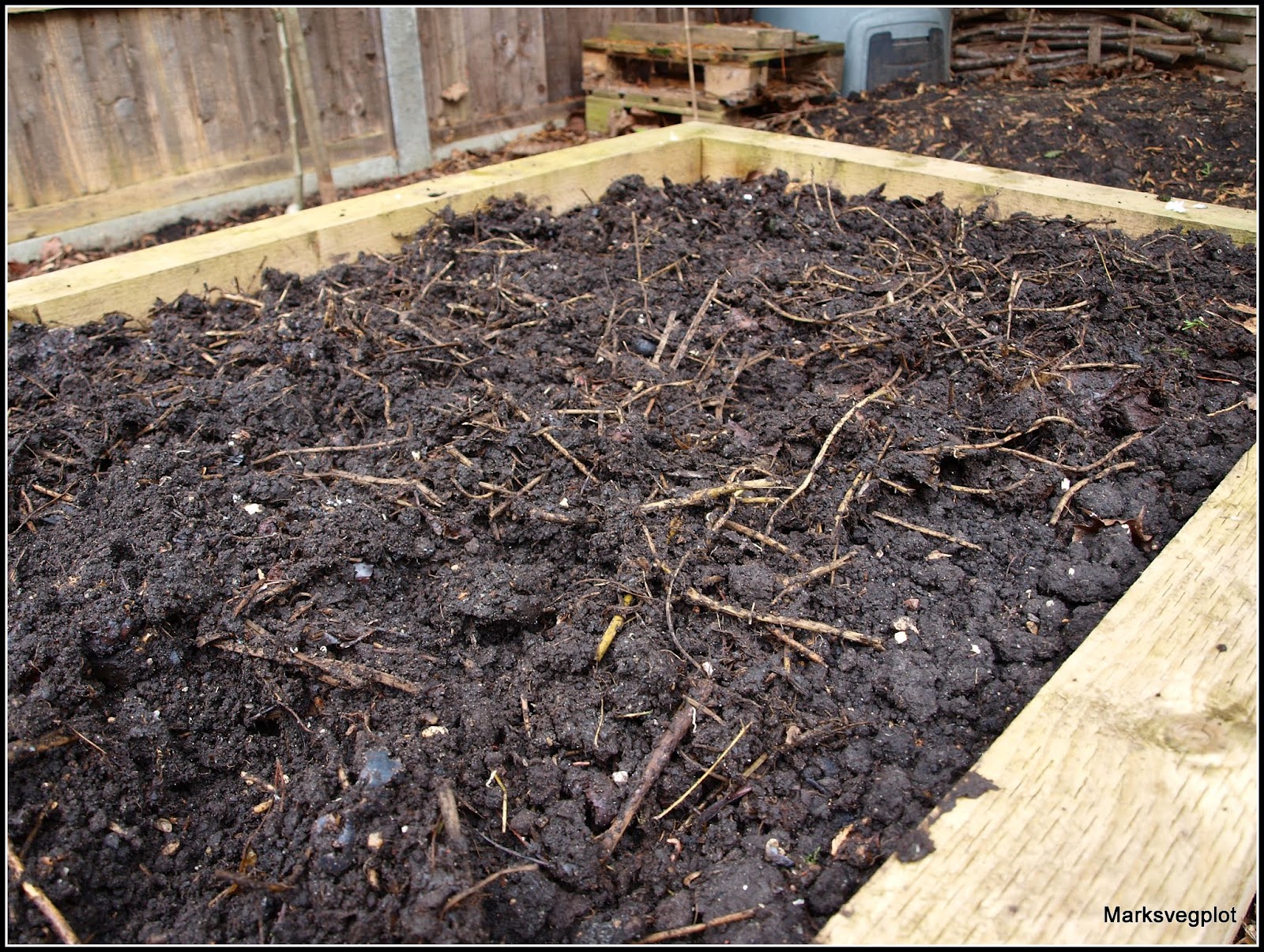 Mark's Veg Plot: Compost distribution - another annual event