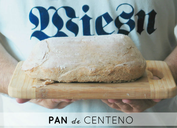 Pan de centeno casero