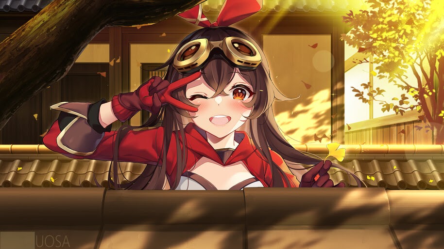 Amber, Genshin Impact, 4K, #8.139 Wallpaper