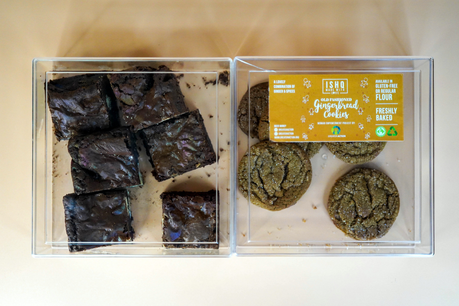 greater action baking: support refugee communities by buying cookies & brownies