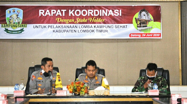 Lomba Kampung Sehat, Polres Lotim akan Bentuk "Tim Gombal"