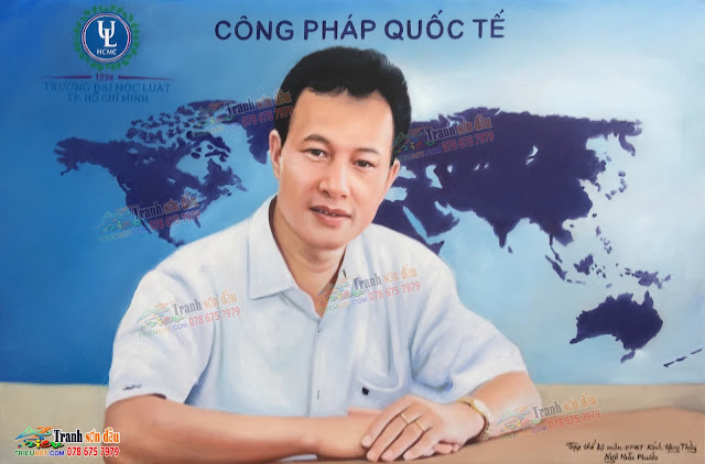 Vẽ chân dung sơn dầu nghệ thuật tặng đối tác, bạn bè, người thân
