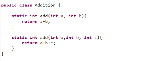 Method Overloading In Java - Bitmore Technologies Instructions