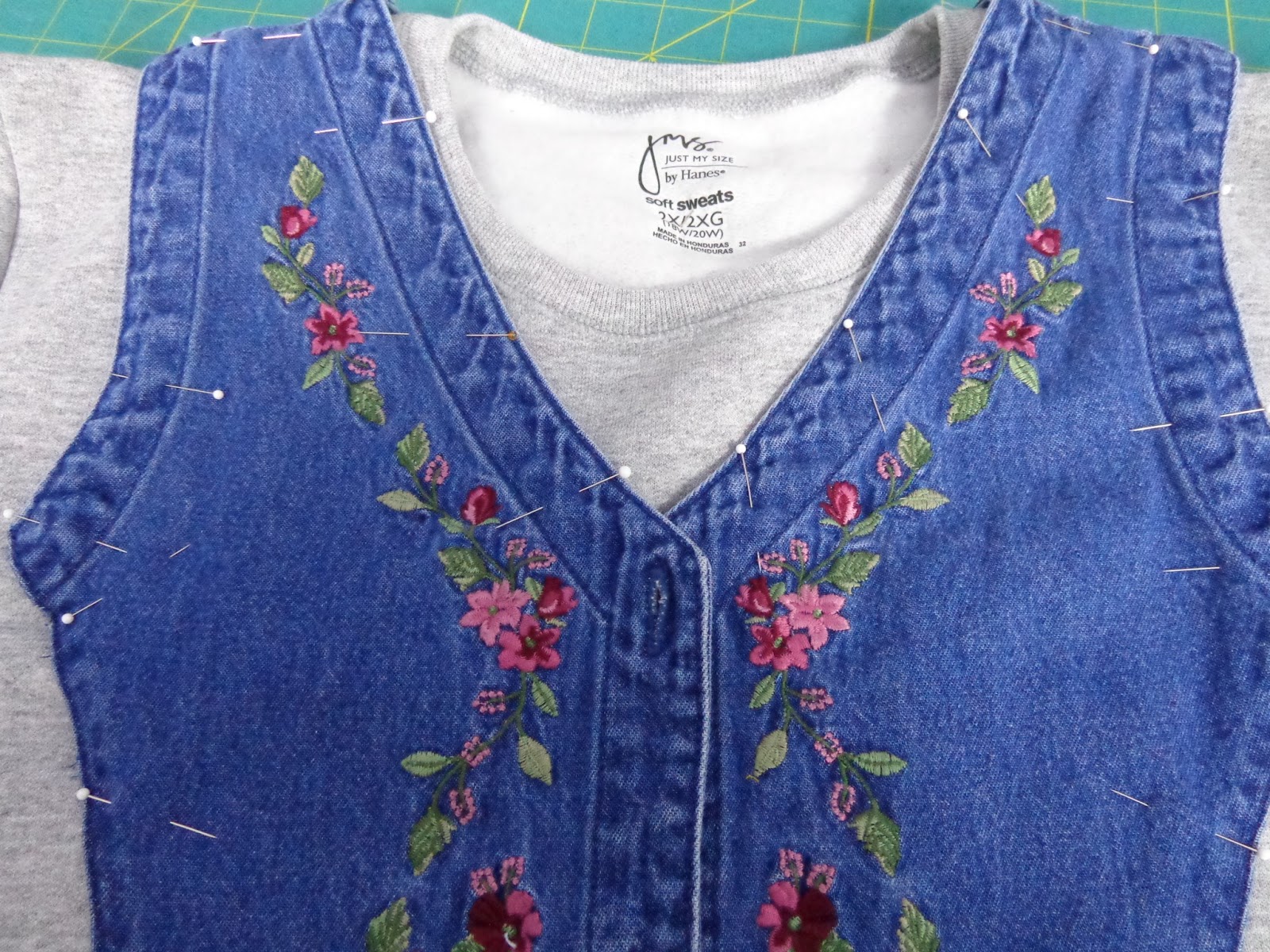 Simply Devine Turning a Sweatshirt into a OneofaKind Jacket