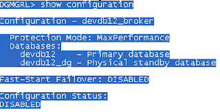 My Oracle: How to Configure the Data Guard broker?