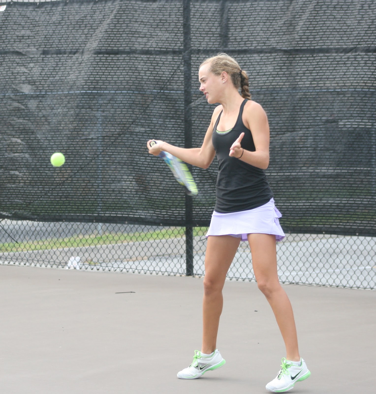 The Lady Caps had a strong showing at the Regional Individual