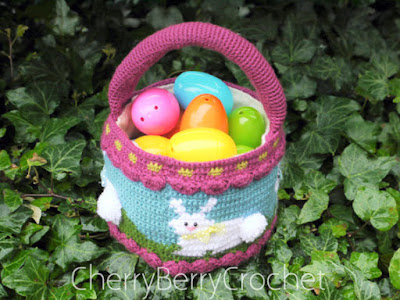 Crochet easter baskets