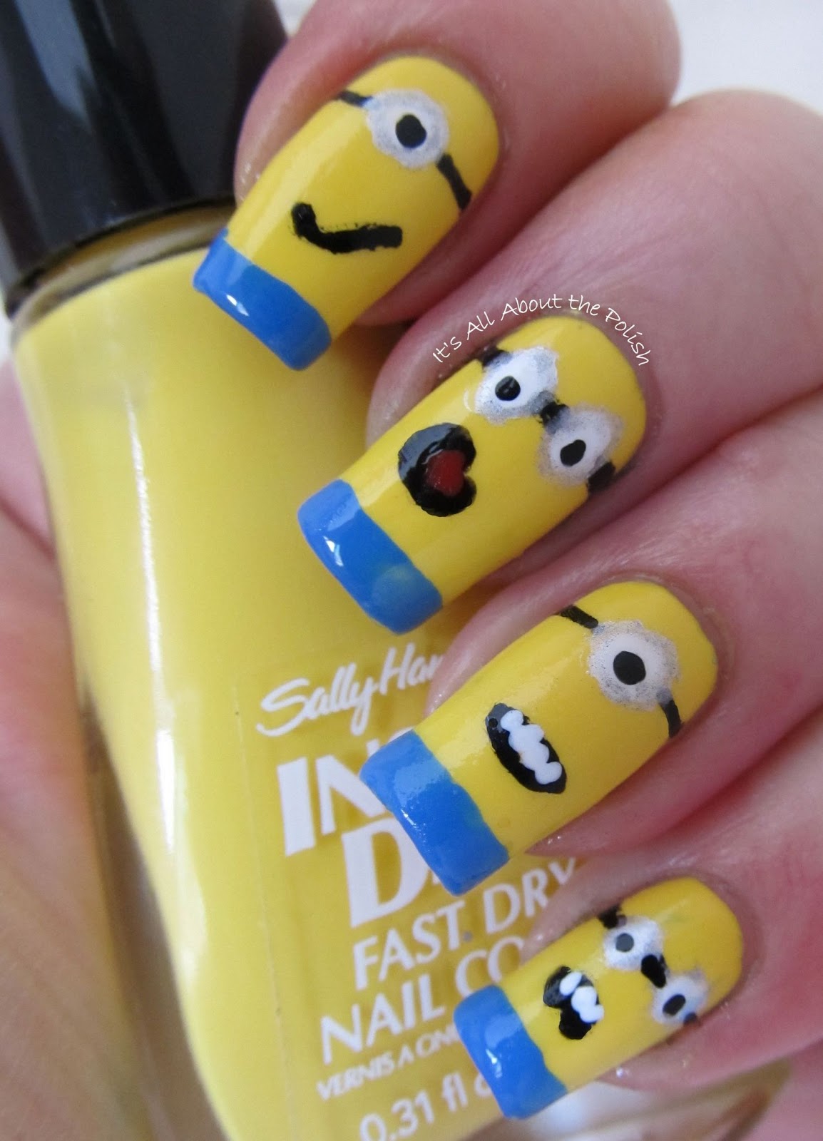 It39;s all about the polish: Aussie Nails Monday  movie theme  Minions