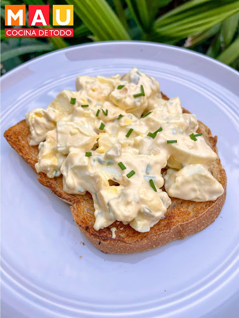 mau cocina de todo receta ensalada de huevo duro cocido facil barato