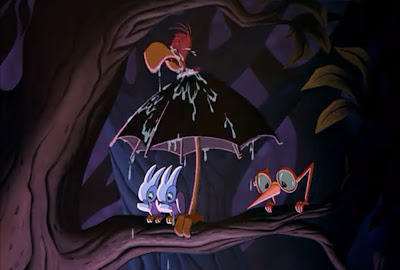 Alice Wonderland Disney animated review tulgey wood birds