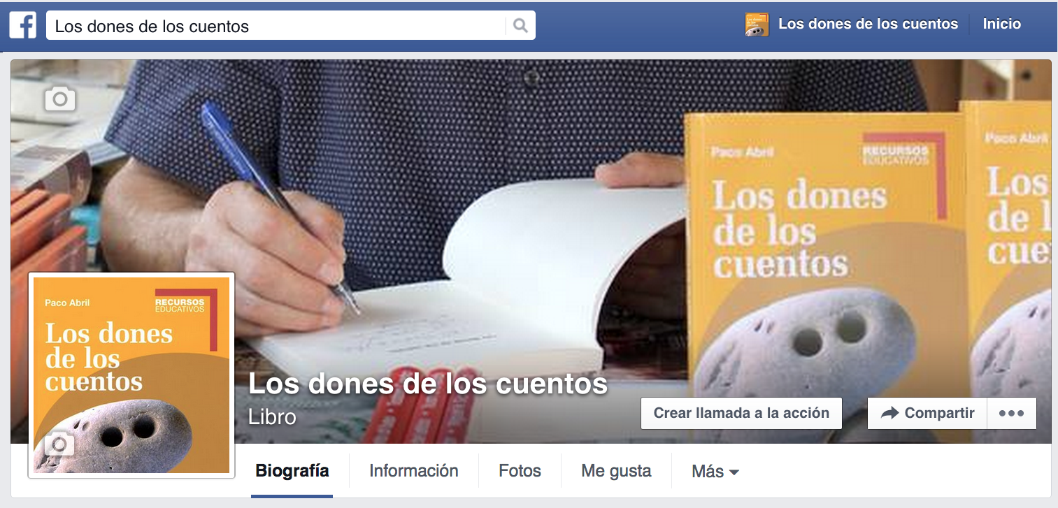 Sigue a "Los dones de los cuentos" en Facebook