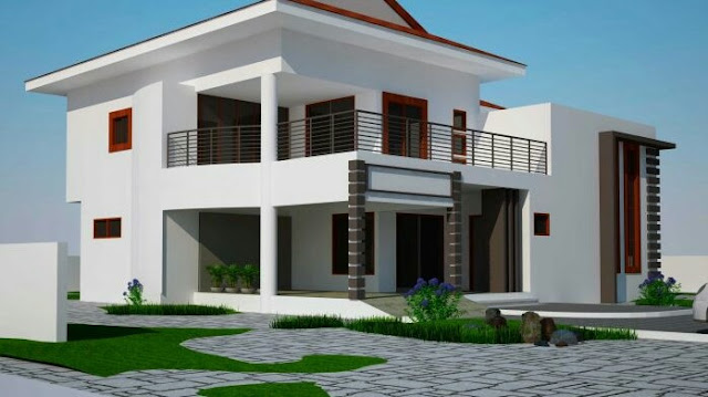 Front view house design