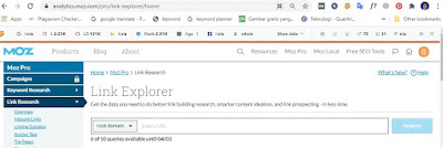 Cara check domain authority
