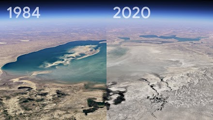 Entdecke Timelapse in Google Earth | Ein Mega-Update zeigt uns die Veränderung unseres Planeten 