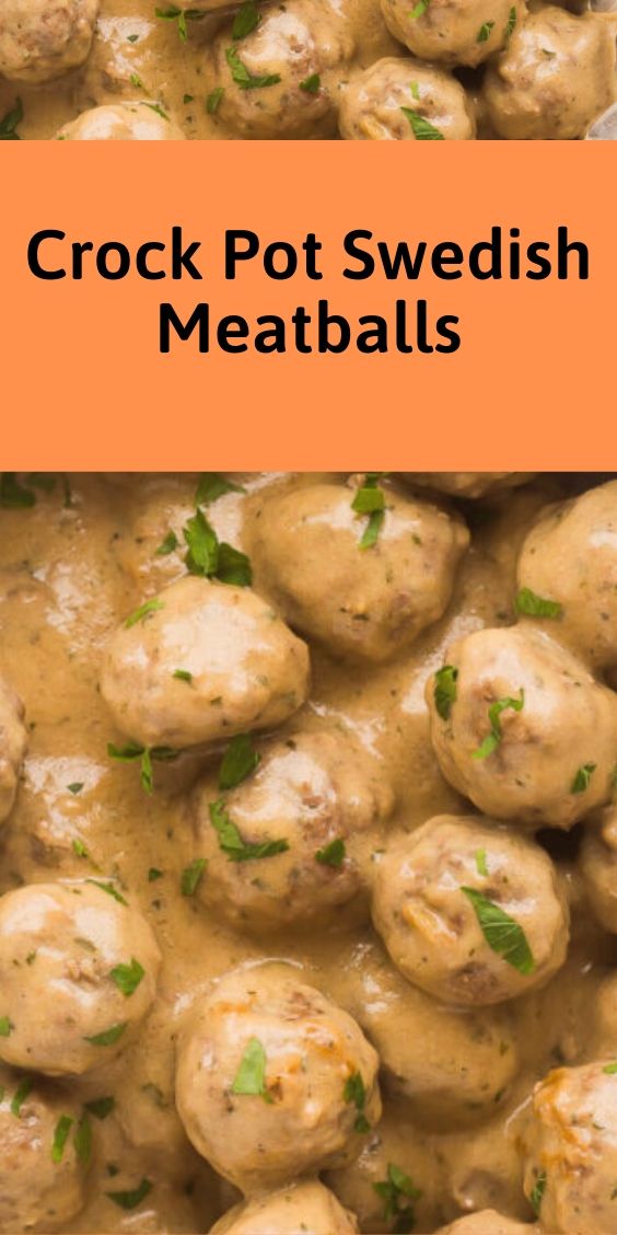 Crock Pot Swedish Meatballs - Cooking Recipe