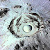 Strange human's eye - shaped volcano in Russia