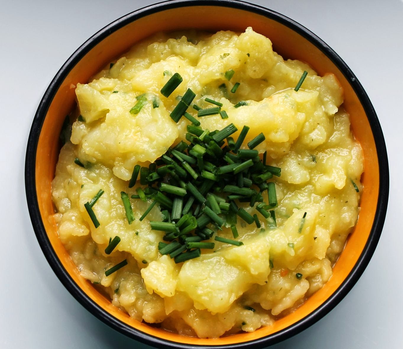 Gourmandises végétariennes: Badischer lauwarmer Kartoffelsalat