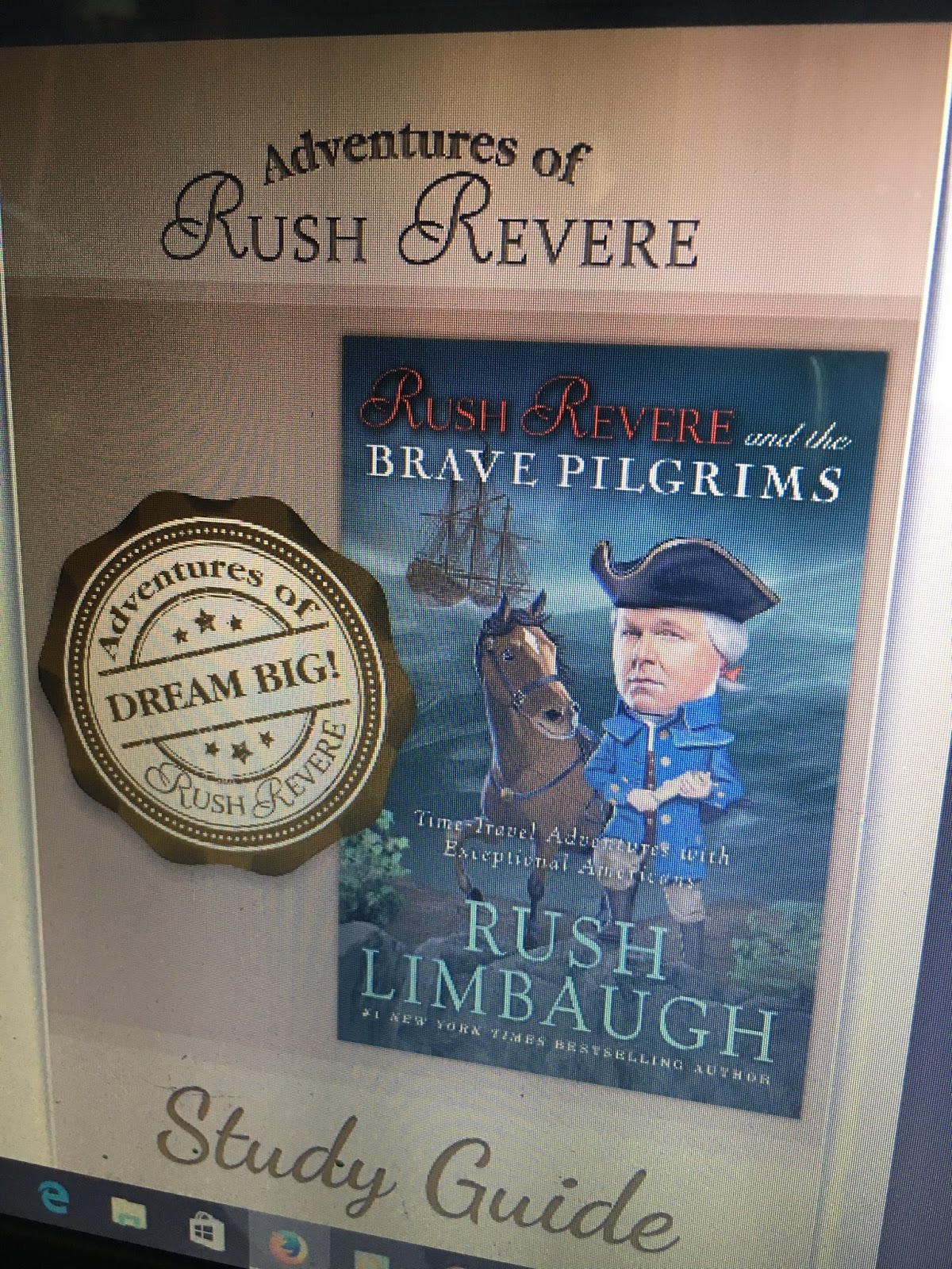 Four Violet Reviews Adventures of Rush Revere Book Series REVIEW