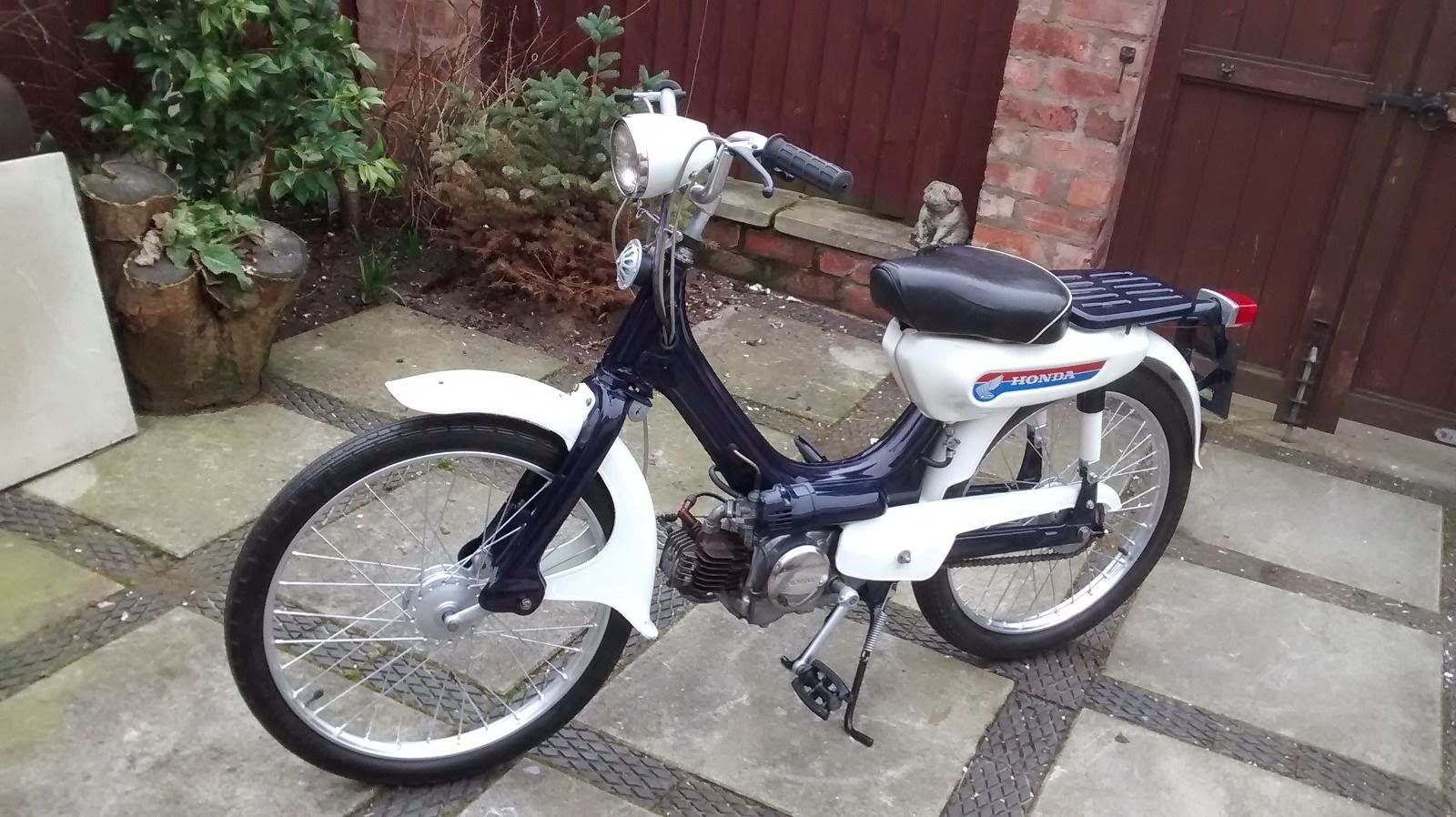 Motorcycle Restoration Projects UK: Honda PC 50 1976