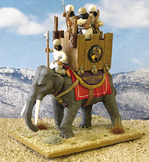 Sassanid Elephant and Infantry