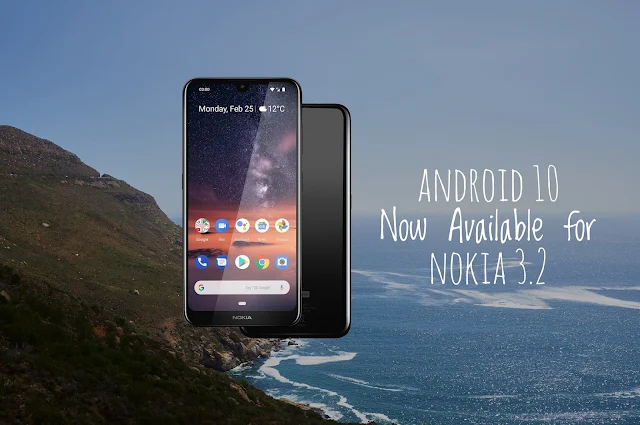 Nokai 3.2 receiving Android 10 update