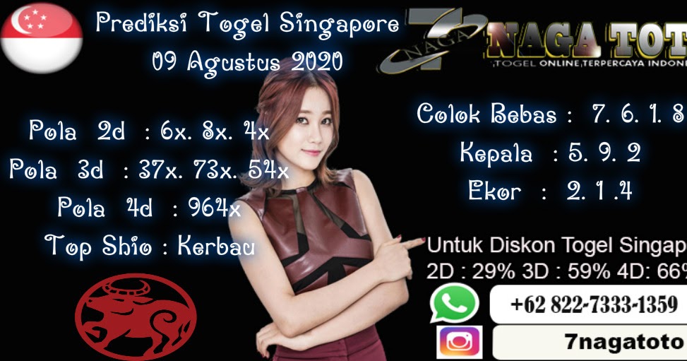 Prediksi Togel Singapore 09 Agustus 2020 Prediksi Togel Jitu