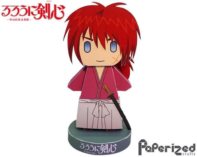 Himura Kenshin - RurouniKenshin Anime Figure for 3D Printing, 3D models  download