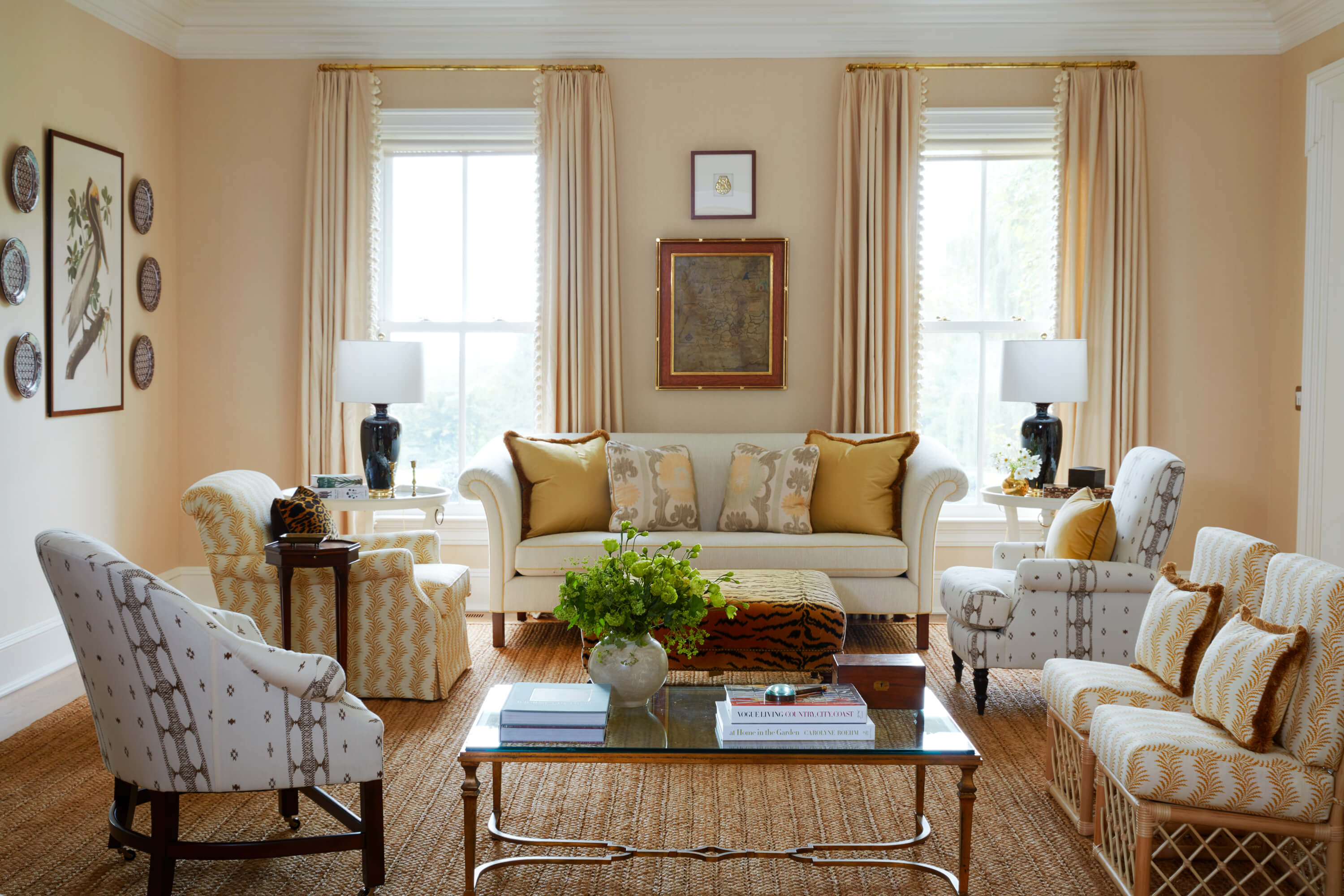 Décor Inspiration: A Beautiful Greenwich Estate by Sarah Bartholomew Design