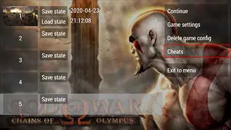 setting god of war chain of olympus lancar di ppsspp android