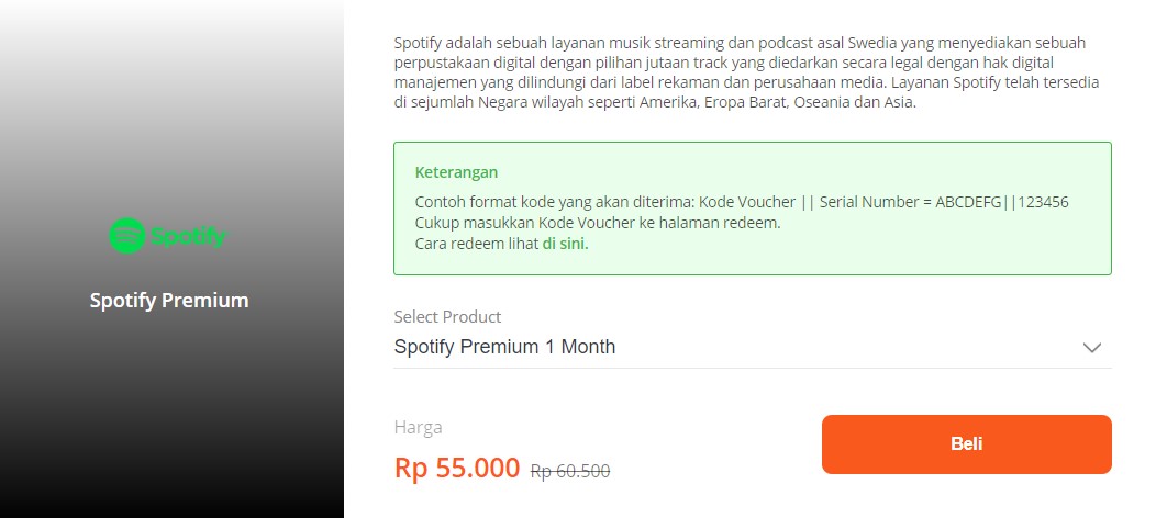 Cara membuat spotify premium