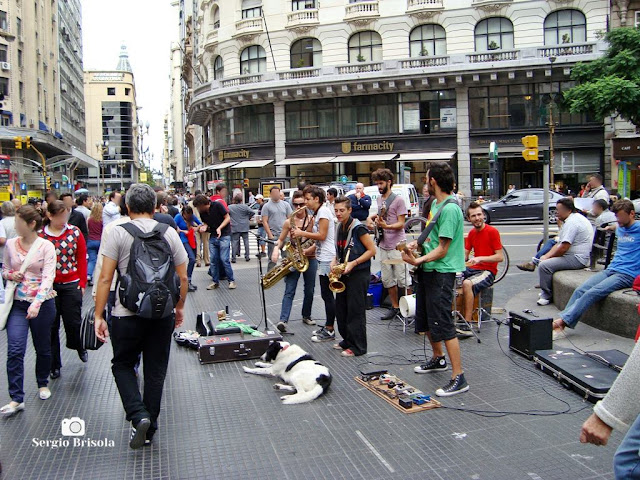 Artistas de rua em Buenos Aires Artistas de rua em Buenos Aires