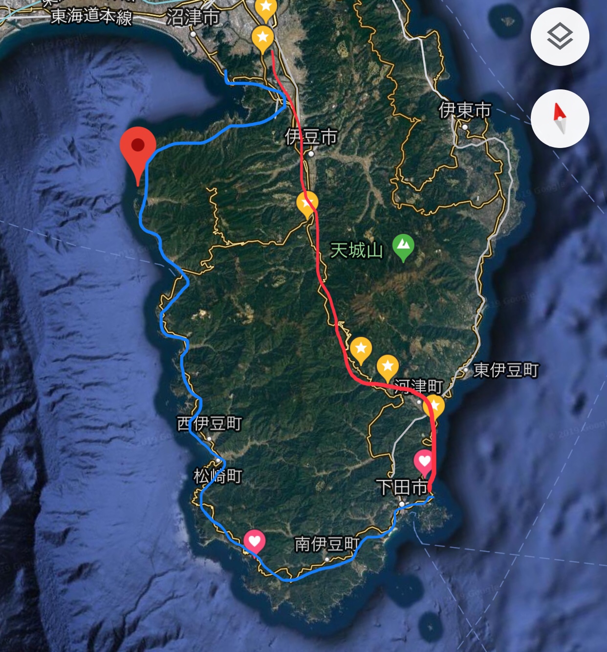 しばにいさーふ 伊豆ドライブ 行かないと損する西伊豆ルート