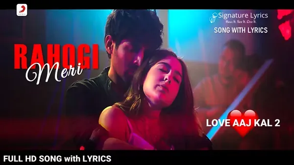 Rahogi Meri Lyrics - Love Aaj Kal - 2 | Arijit Singh