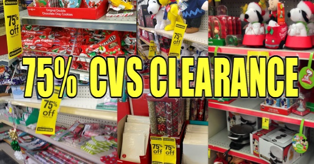 CVS Clearance Deals Save 75% Off CVS Clearance Deals Save 75% Off