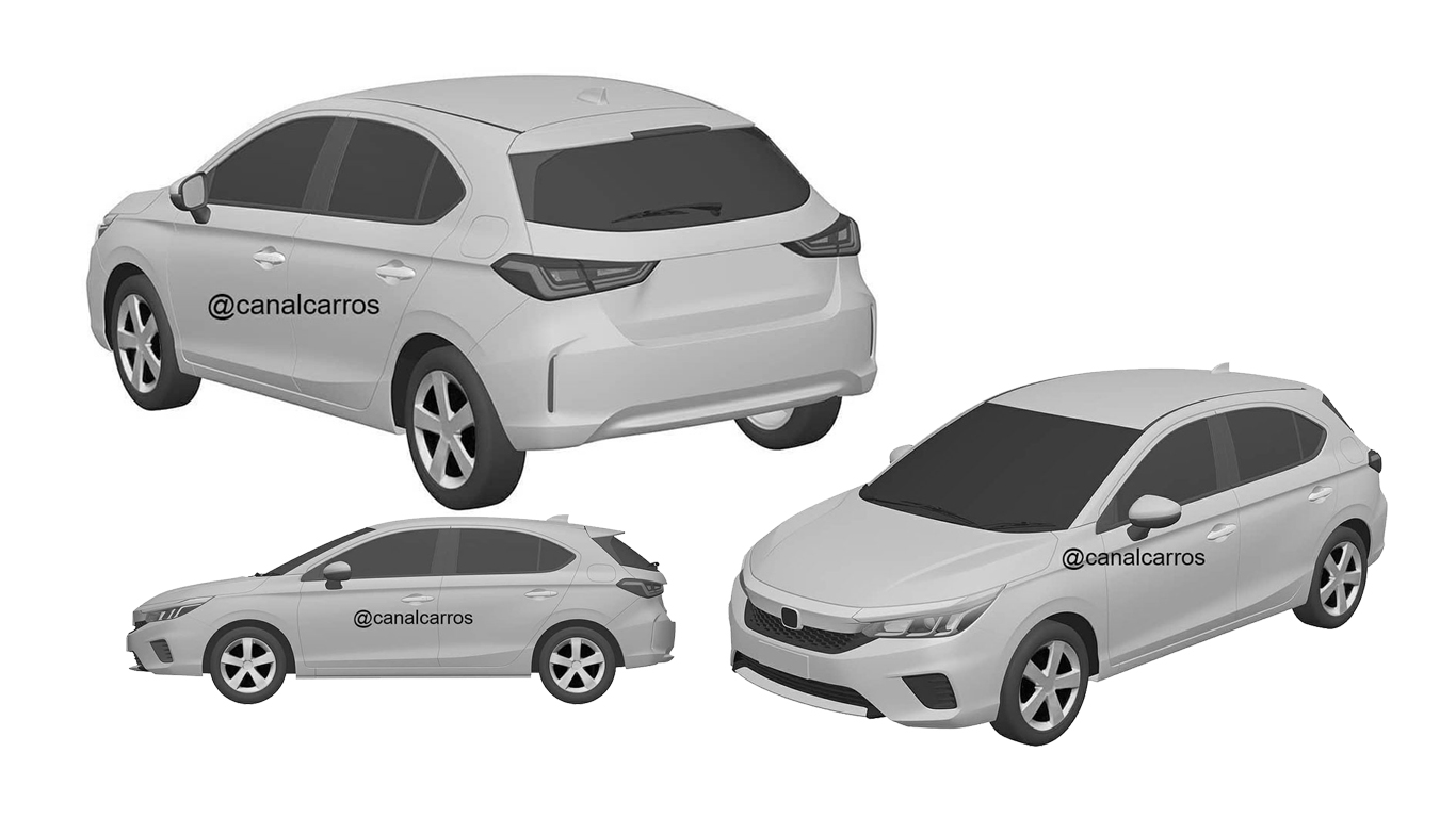 Car News Update หลุดภาพสิทธิบัตร AllNew Honda City Hatchback คาดเป็น