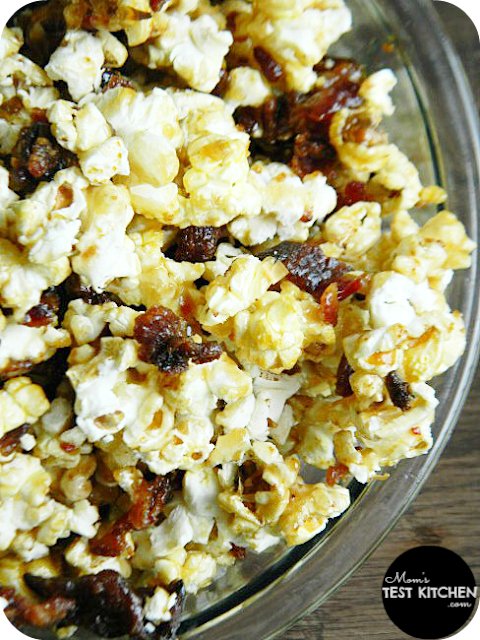 Mom's Test Kitchen: Candied Bacon Caramel Corn