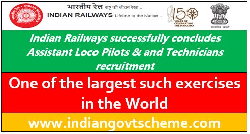 Indian Railways successfully concludes A.L.P